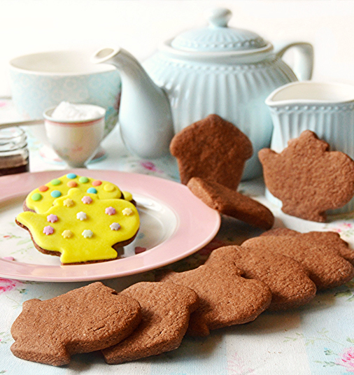 Biscuits au chocolat parfumés à la fleur de sel et Vinaigre Balsamique de  Modène IGP