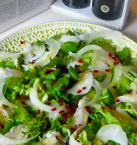 Carpaccio de morue avec Vinaigre Balsamique de Modène IGP