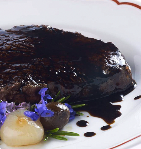 Filet de boeuf au Vinaigre Balsamique de Modène IGP