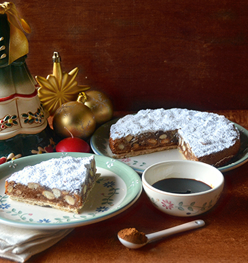 Panforte di Siena parfumé au Vinaigre Balsamique de Modène IGP