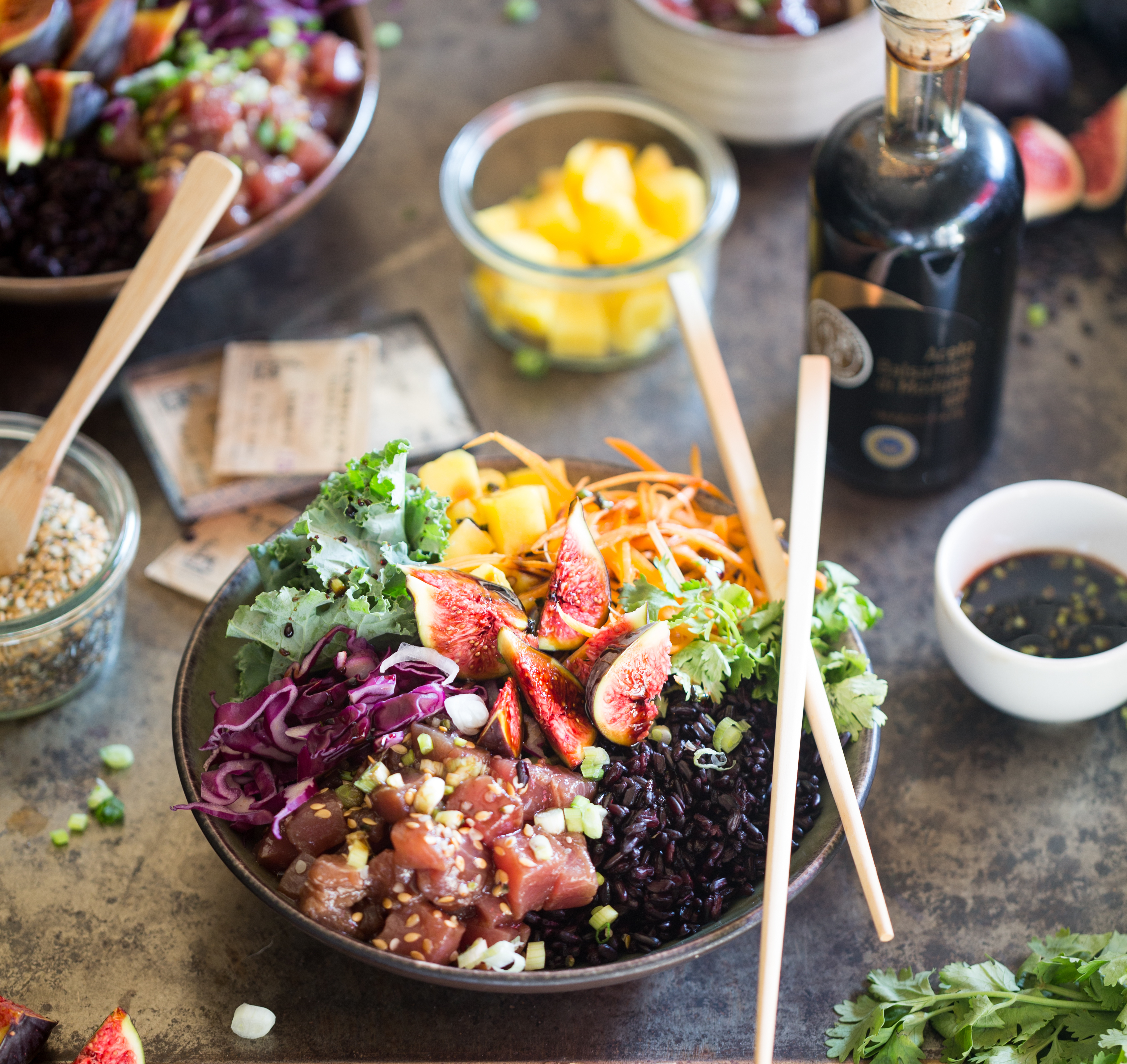 Poke Bowl sucré/salé au Vinaigre Balsamique de Modène IGP Invecchiato