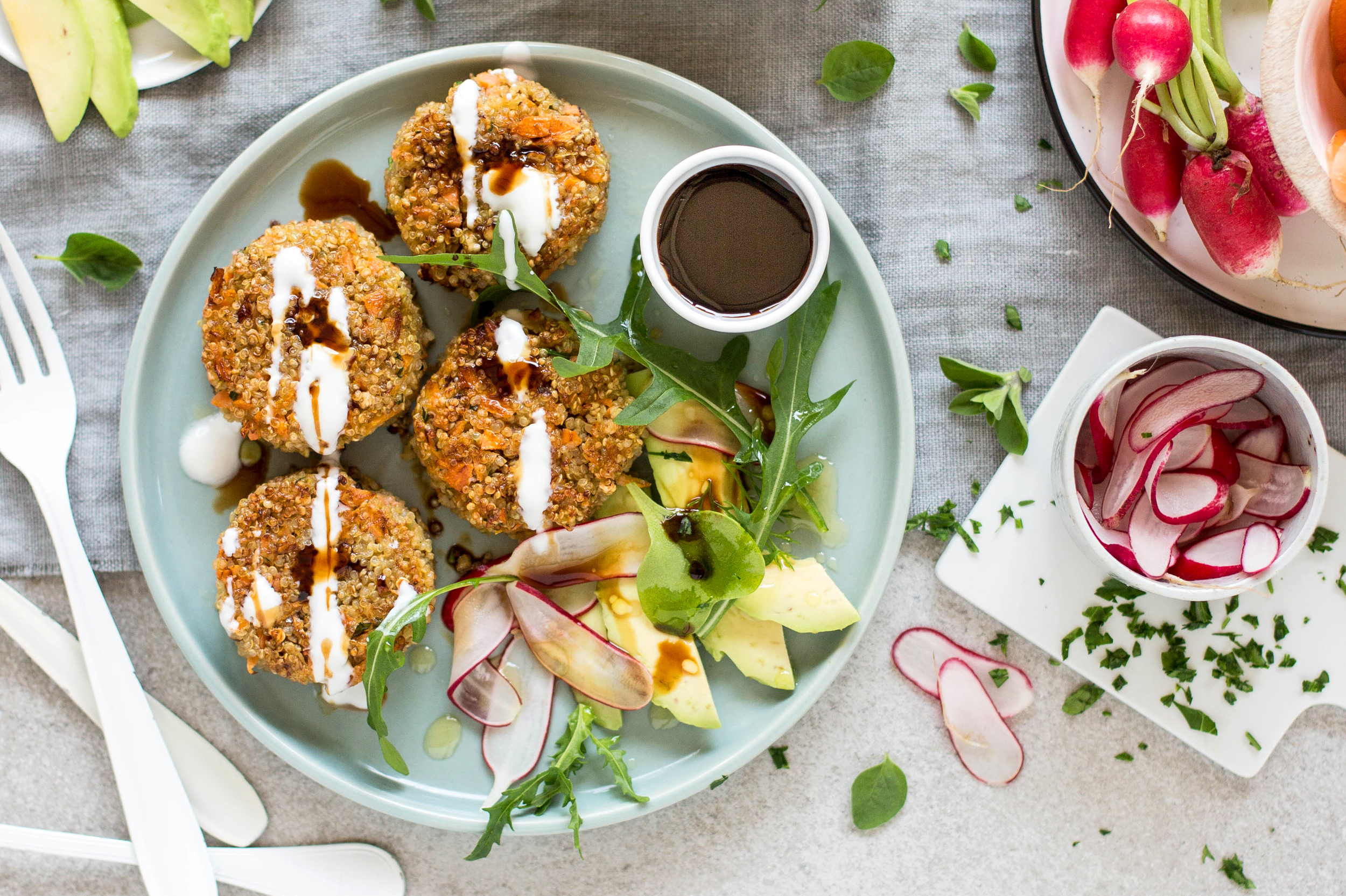 Polpette di carote e quinoa