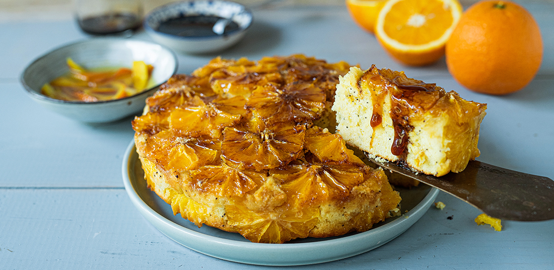 Karamellisierter Orangenkuchen mit Aceto Balsamico di Modena g.g.A.