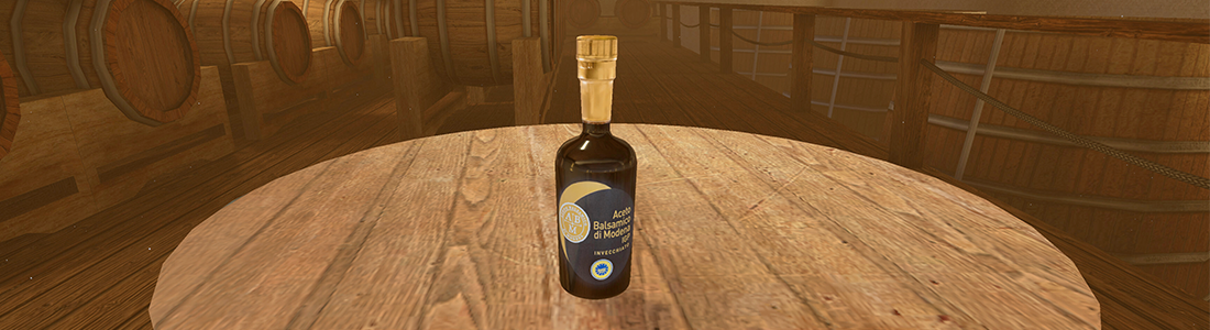 Un viaggio attraverso la realtà virtuale nel mondo dell’Aceto Balsamico di Modena