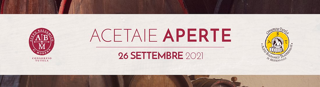 ACETAIE APERTE, DOMENICA 26 SETTEMBRE L’EVENTO CHE CELEBRA IL BALSAMICO