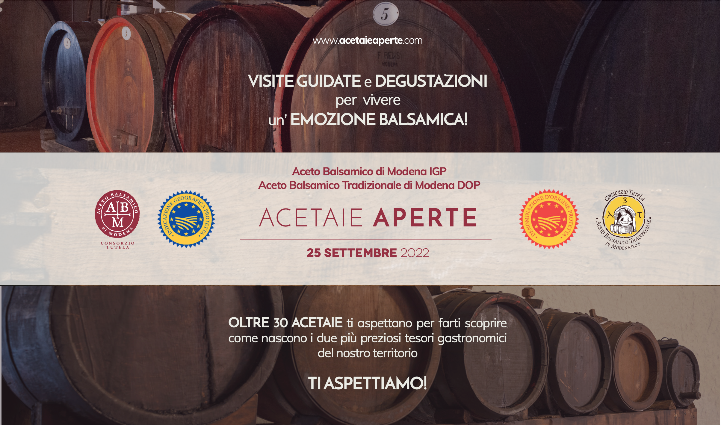 SI SCALDANO I MOTORI DI ACETAIE APERTE, NEI LUOGHI DI PRODUZIONE L’EDIZIONE DEI RECORD PER CONOSCERE DA VICINO L’ACETO BALSAMICO DI MODENA