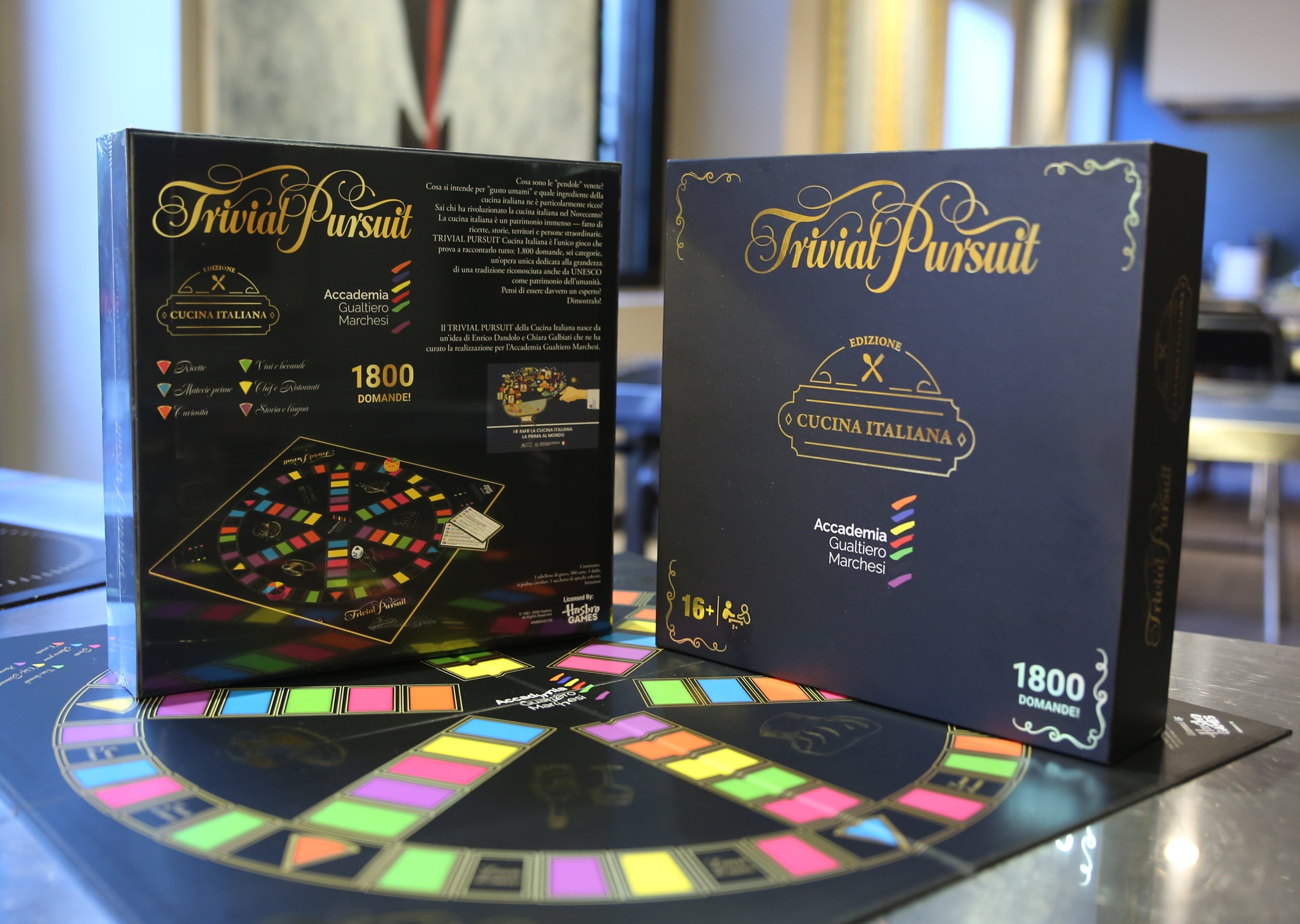 Trivial Pursuit dedicato alla Cucina Italiana Patrimonio Unesco: Il Consorzio tra i collaboratori.