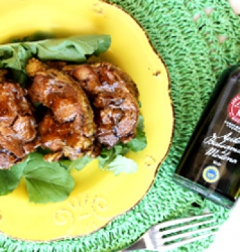 Turkey roll with Balsamic Vinegar of Modena PGI