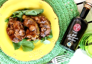 Turkey roll with Balsamic Vinegar of Modena PGI