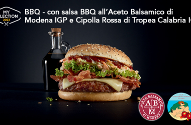 ACETO BALSAMICO DI MODENA IGP E MC DONALD’S ANCORA INSIEME PER MY SELECTION 2022