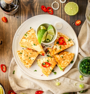 Quesadillas au Pulled Pork