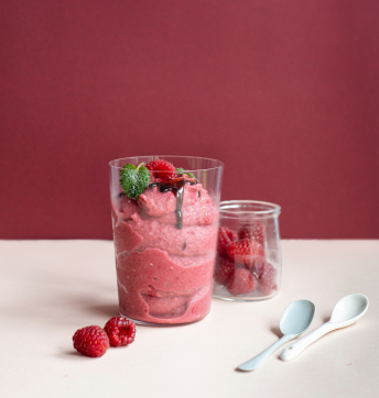 Helado de ciruela al Vinagre Balsámico de Módena