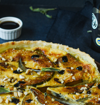 Kürbis-Quiche mit Aceto Balsamico di Modena