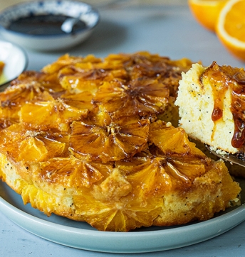 Karamellisierter Orangenkuchen mit Aceto Balsamico di Modena g.g.A.