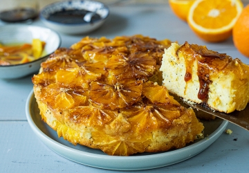 Karamellisierter Orangenkuchen mit Aceto Balsamico di Modena g.g.A.