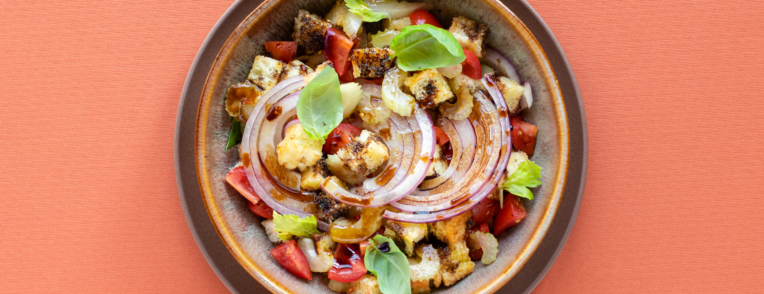 Balsamico Rezepte: Panzanella mit Gemüse und Aceto Balsamico di Modena g.g.A.