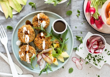 Karotten und Quinoa Patties