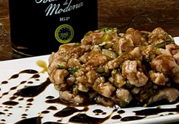 Tartare di scottona all’Aceto Balsamico di Modena IGP invecchiato