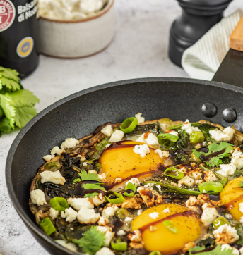 Shakshuka verde au Vinaigre Balsamique de Modène IGP