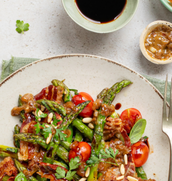 Spargelsalat mit Aceto Balsamico di Modena-Vinaigrette