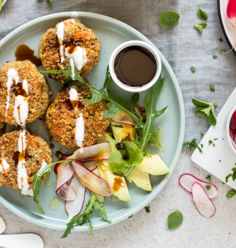 Polpette di carote e quinoa