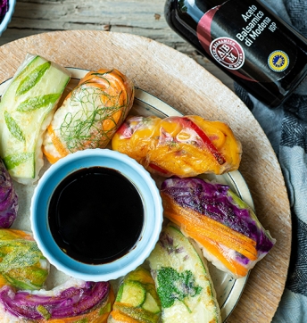 Spring rolls con verdure e riso