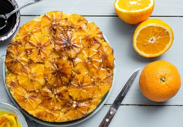 Caramelised orange cake with Balsamic Vinegar from Modena