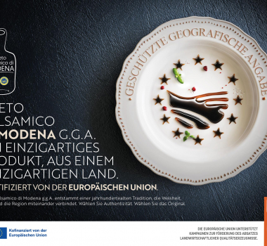 Aceto Balsamico di Modena g.g.A. startet EU-Kampagne – inspiriert von Europas Sinn für Geschmack, Authentizität und Stil