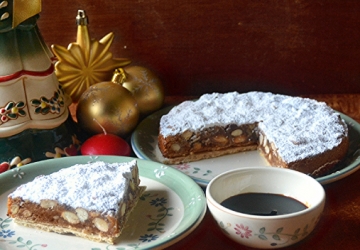 Panforte di Siena parfumé au Vinaigre Balsamique de Modène IGP