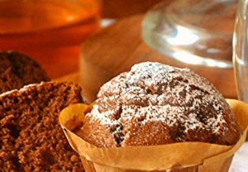 Kastanien Muffins mit Ricotta und Balsamessig aus Modena (Aceto Balsamico di Modena g.g.A.)